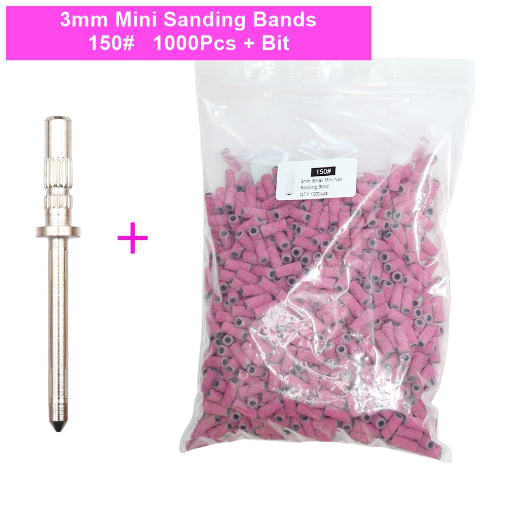 Power Tools Pink - 1000pcs 3mm Hot Pink Zebra Mini