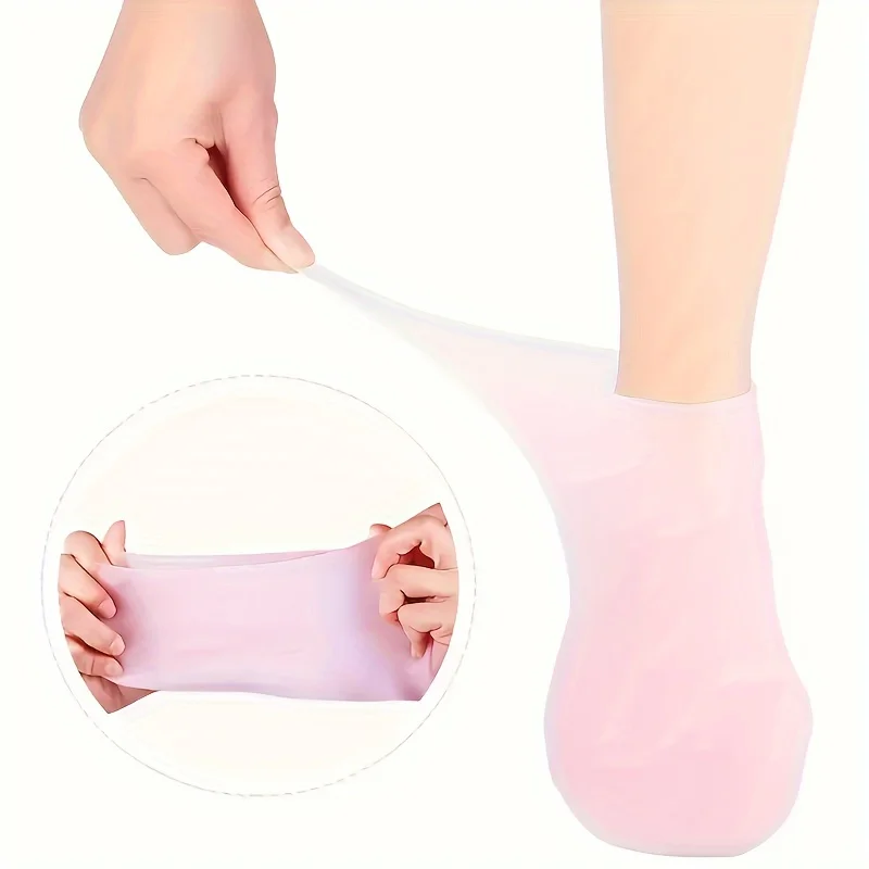 Power Tools Pink - 1Pair Pink/ Beige Moisturizing Silicone Gel