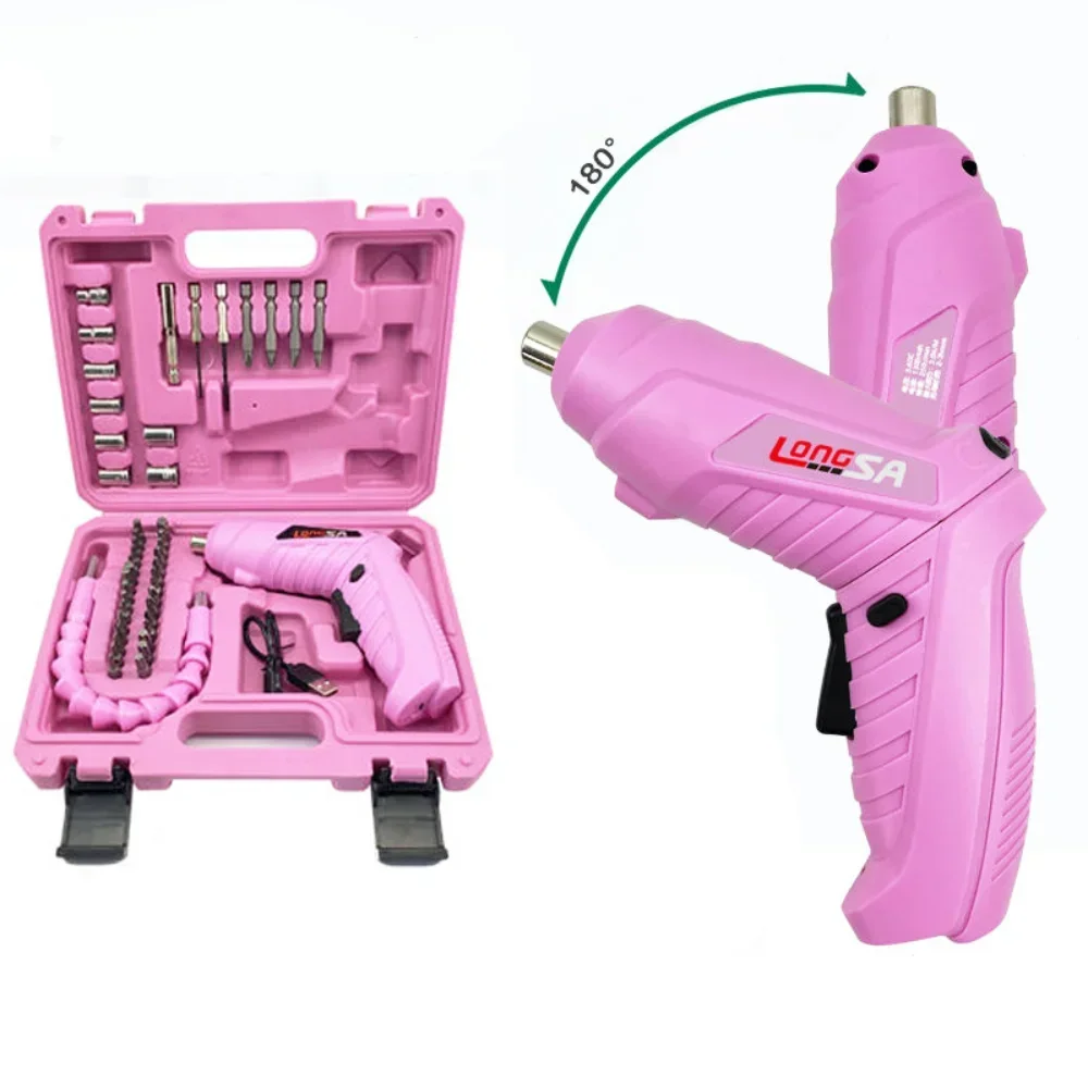 Power Tools Pink - New Full Pink Electric Screwdriver Bit