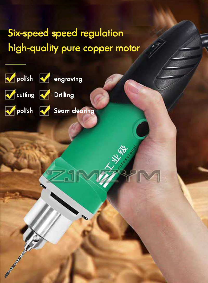 Power Tools Review - 6-Position Variable Speed High-Power Engraver Electric