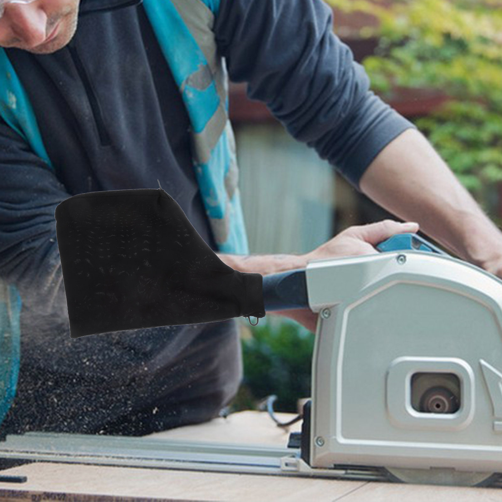 Bag Power Tools - Universal Black Dust Collection Bag for