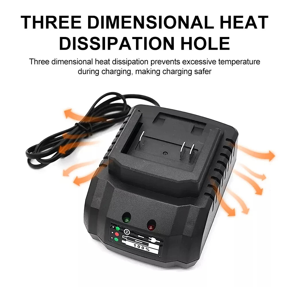 Li-ion Battery Charger 18V 21V - đánh giá và giá Power Tools Review