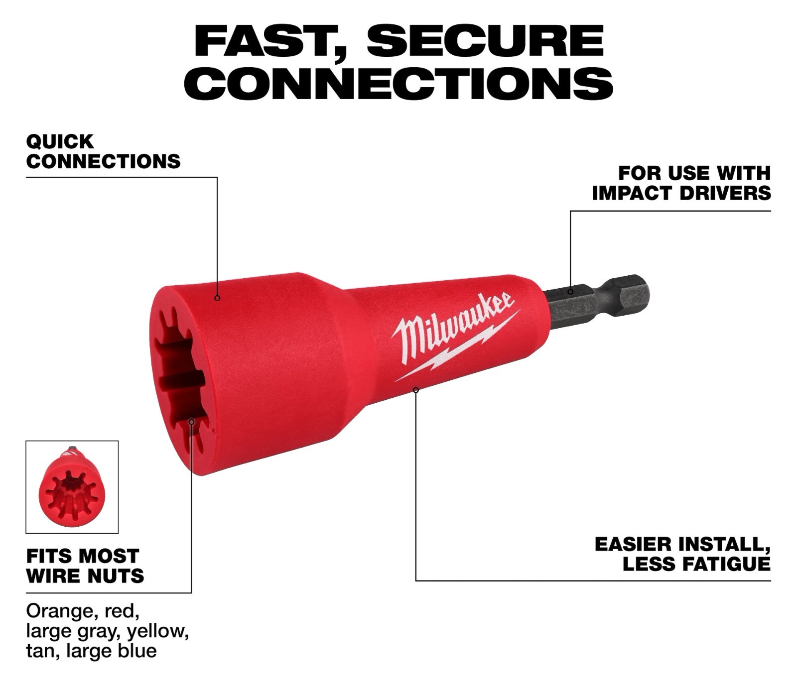 Milwaukee Wiring Nut Quick Com - đánh giá và giá Power Tools Software