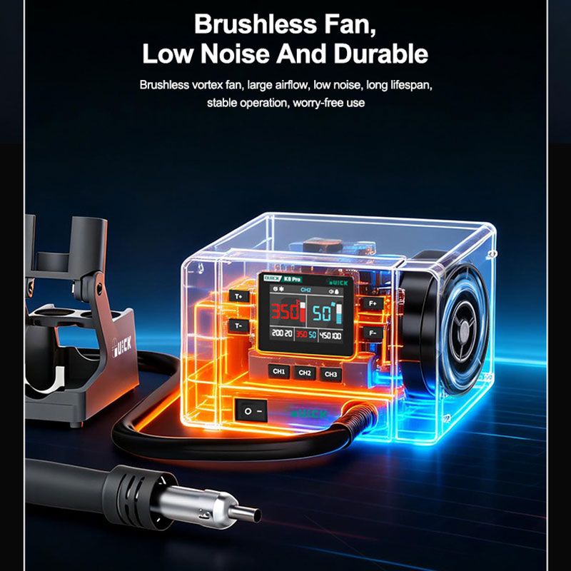 QUICK K8 Pro Intelligent Hot A - đánh giá và giá Power Tools Pro