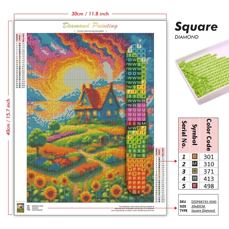 5D DIY Diamond Painting Kit Pi - đánh giá và giá Power Tools Pink