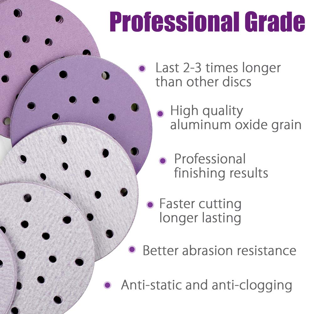 6 Inch 17 Lỗ Chà Nhám Đĩa 60-2 - đánh giá và giá Random Orbital Sander