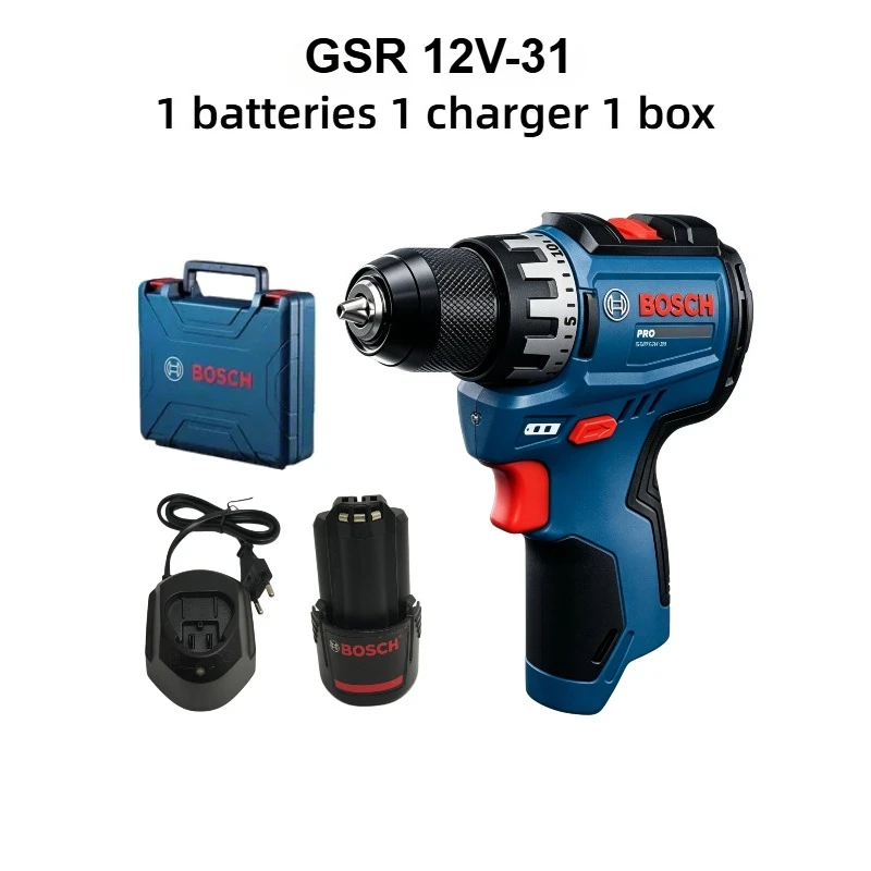 Bosch Professional GSR 12V-31  - đánh giá và giá Power Tools Impact