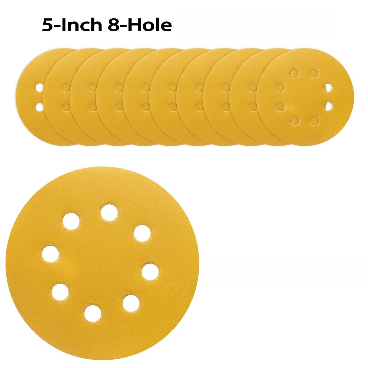 10-100PCS 5 Inch 8 Hole Sandin - đánh giá và giá Random Orbital Sander