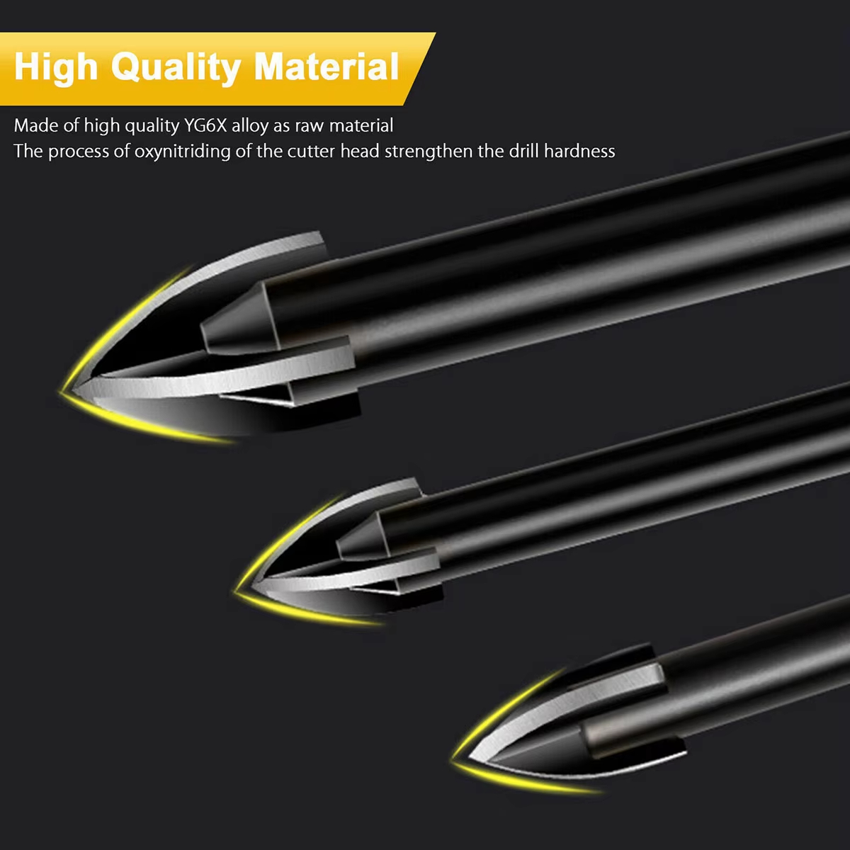6mm Cross Hex Drill Bit For Ti - đánh giá và giá Power Tools Kobalt