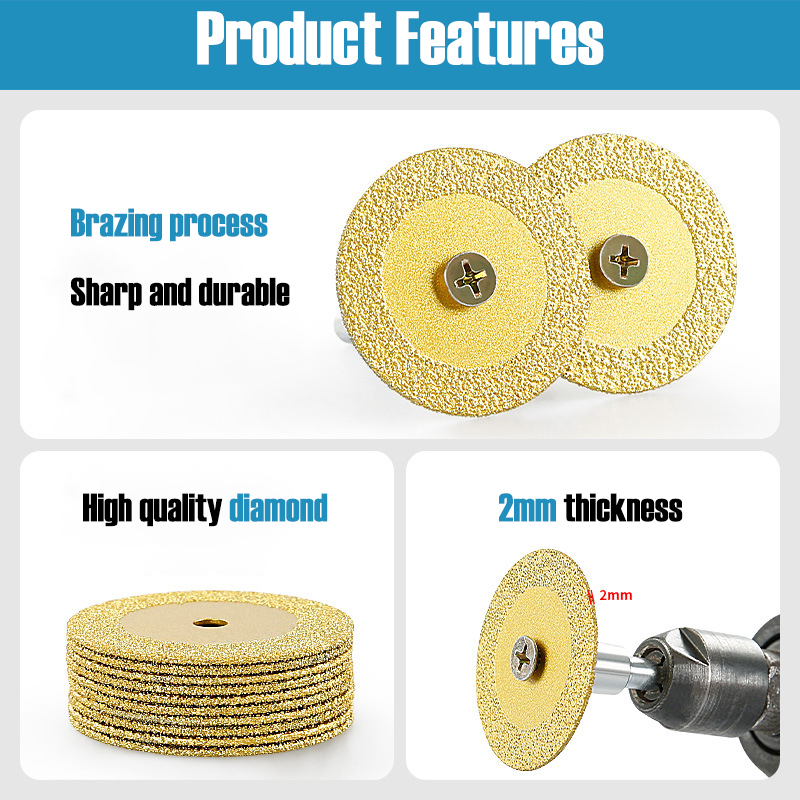 40mm Braze Diamond Saw Blade M - đánh giá và giá Power Tools Review