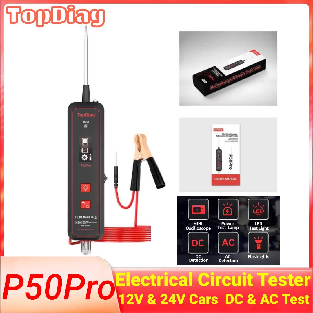 Topdiag P50 Pro Automotive Cir - đánh giá và giá Power Tools Pro