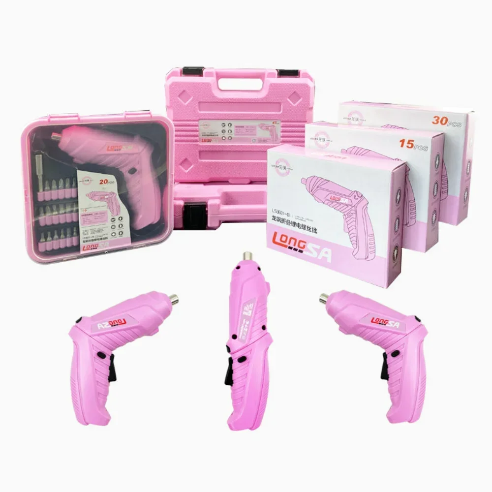 New Full Pink Electric Screwdr - đánh giá và giá Power Tools Pink