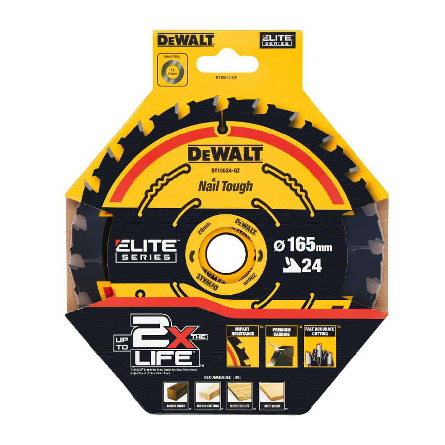 DEWALT DT10624-QZ 1/3pcs 24T C - đánh giá và giá Power Tools For Woodworking