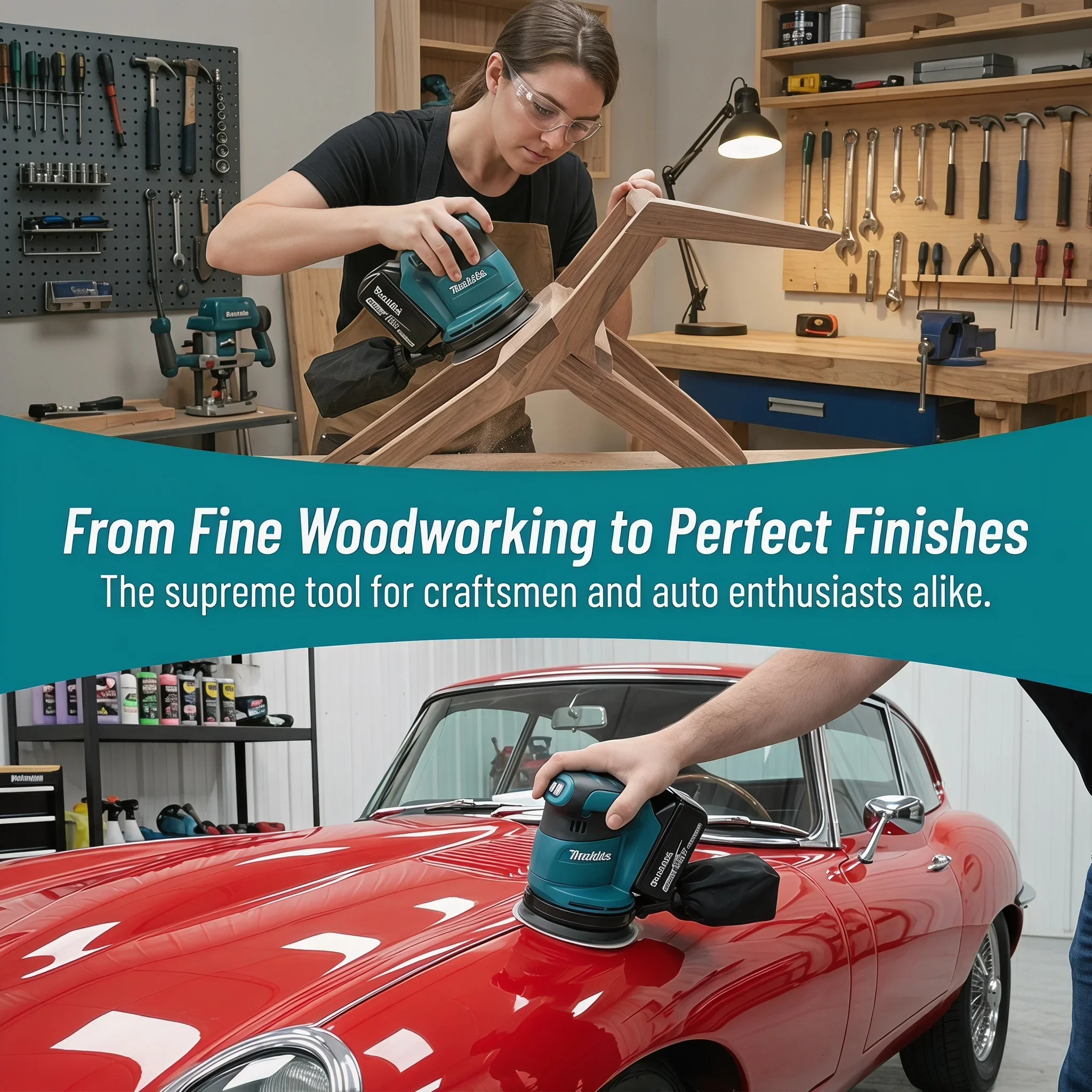 Makita DBO180Z 18V Brushless C - đánh giá và giá Random Orbital Sander