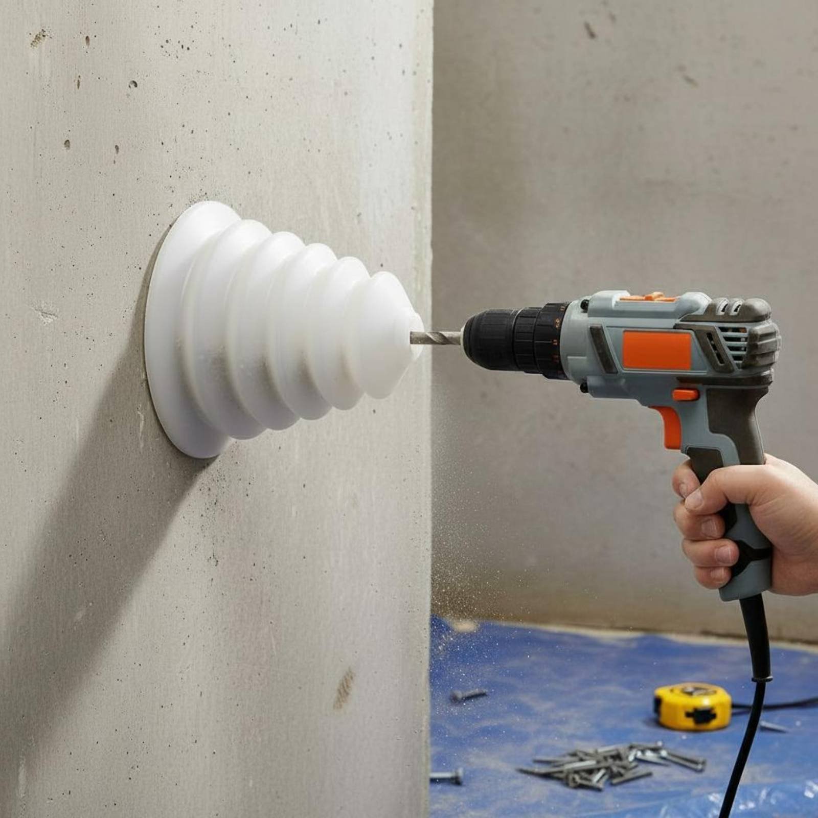 Drill Dust Collector Bowl Easy - đánh giá và giá Power Tools Hammer