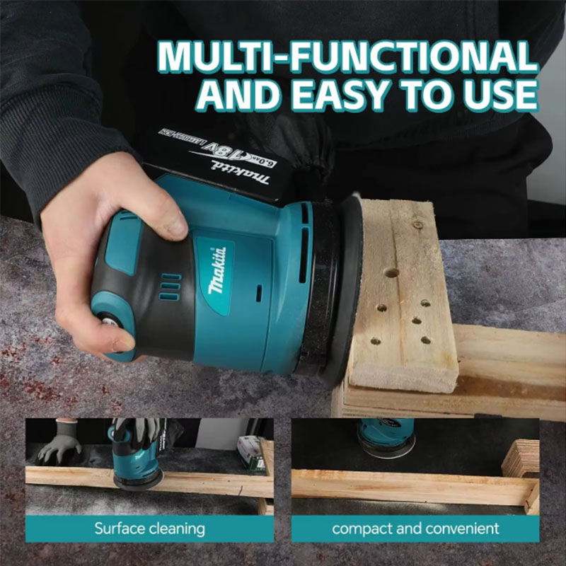 Makita DBO180Z 18V Brushless C - đánh giá và giá Random Orbital Sander