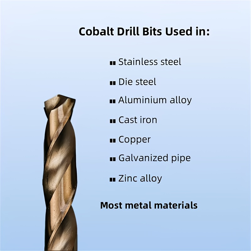 10Pcs 5mm M35 Cobalt Drill Bit - đánh giá và giá Power Tools Kobalt