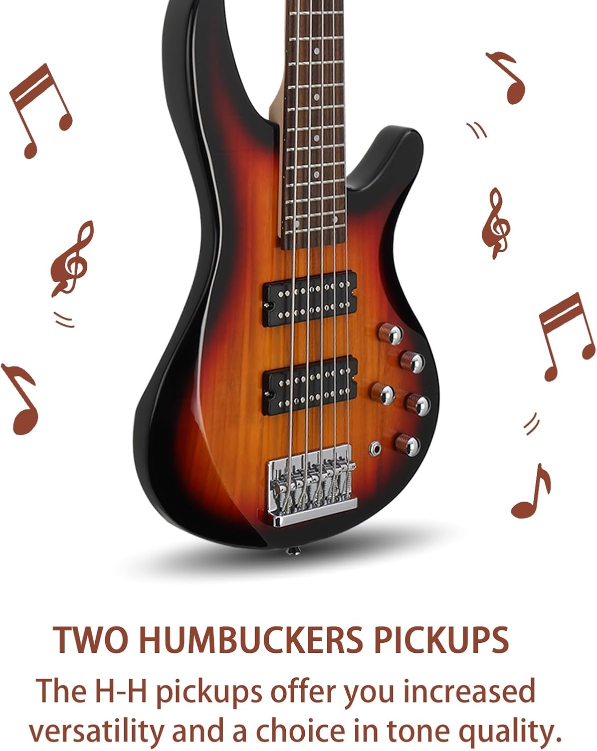 5-String Electric Bass Guitar, - đánh giá và giá Bag Power Tools