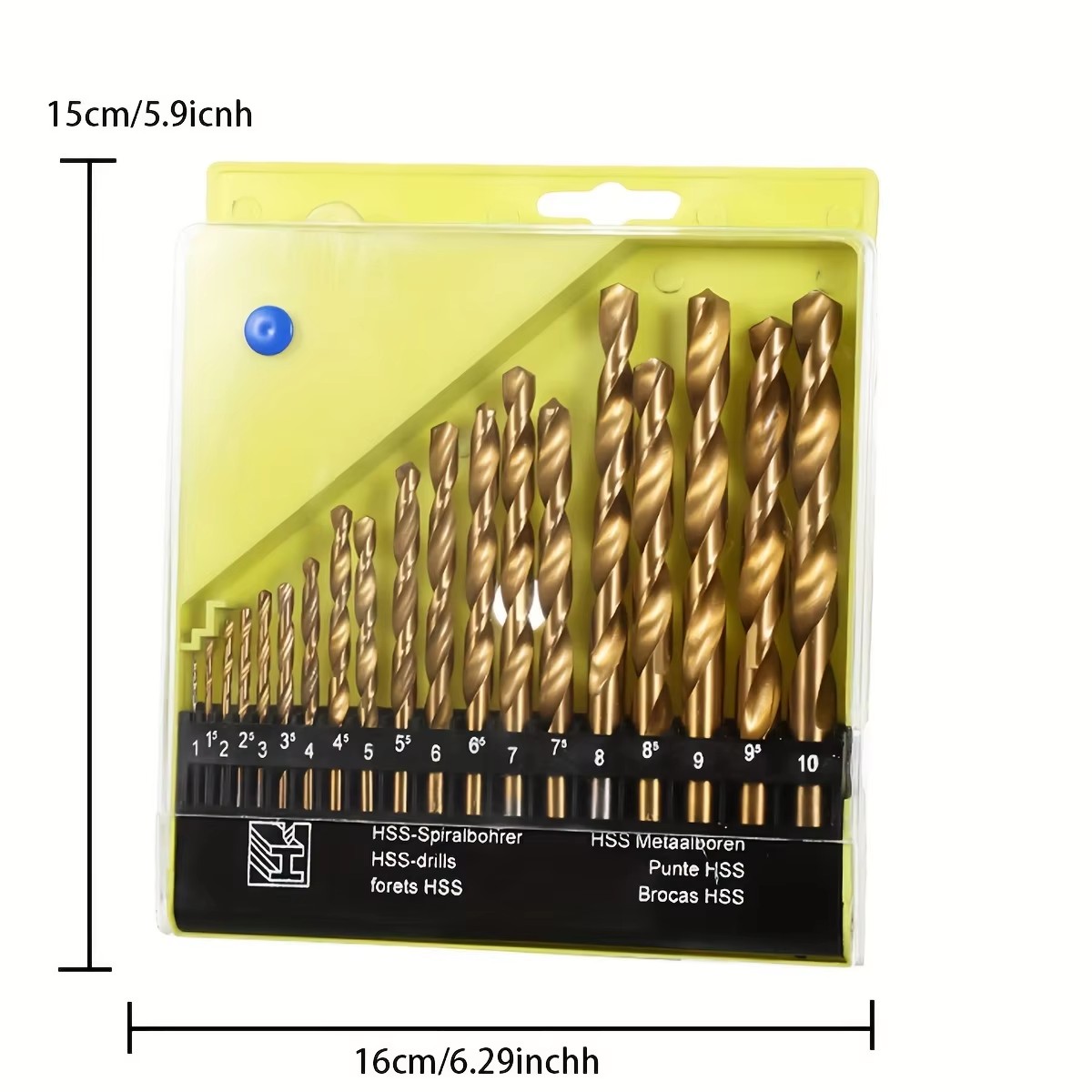 19pcs M35 Cobalt Round Straigh - đánh giá và giá Power Tools Kobalt