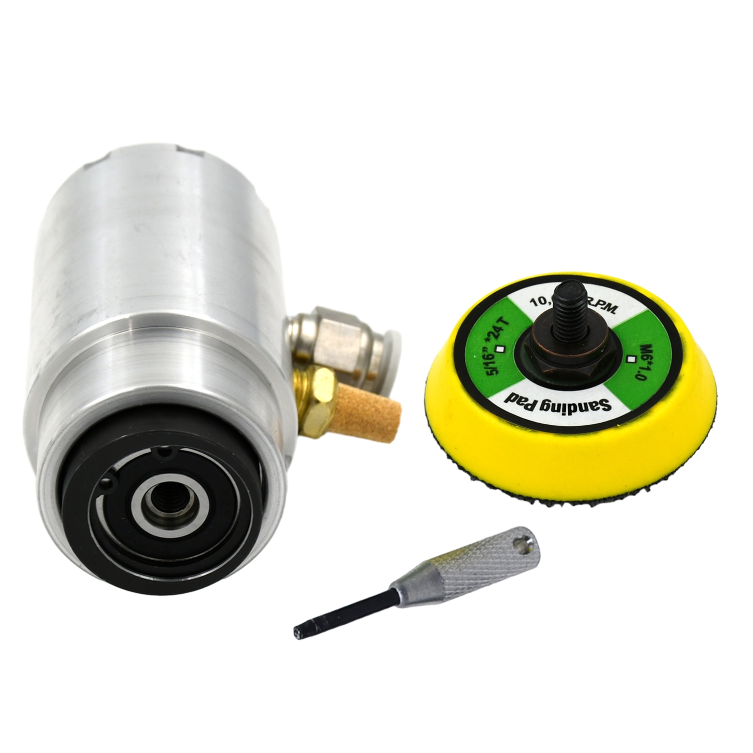 Air-Powered Robotic Polisher 3 - đánh giá và giá Random Orbital Sander